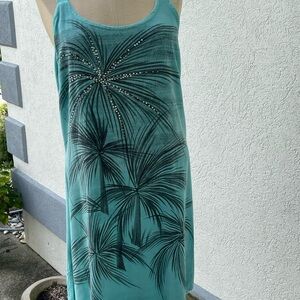 Sleeveless Handpainted Dress